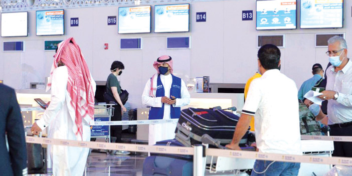  جانب من الجولات الميدانية لإجراءات السلامة في المطارات السعودية