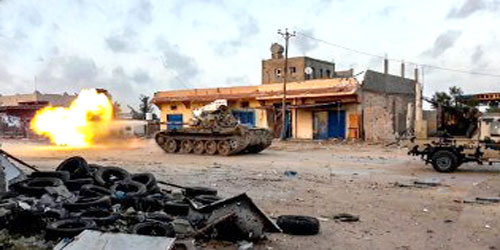 غارة الوطية جنوب طرابلس.. تدمر 80 % من التجهيزات العسكرية التركية 