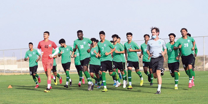  من تدريبات المنتخب السعودي للشباب