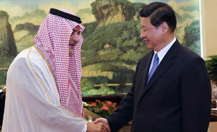 استقبله الرئيس الصيني.. الأمير سعود الفيصل: 