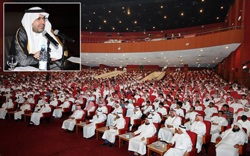 مدير جامعة الملك فهد: لا توجد جامعة في العالم تستقطب هذه النسبة من الطلاب المتميزين 