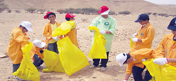 انطلاق حملة المليون «بر بلا نفايات» في الثمامة 