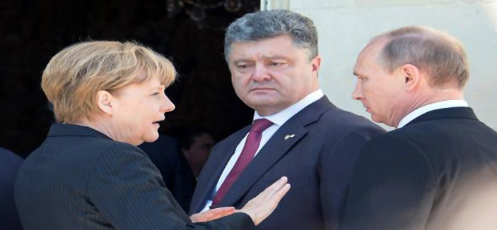 زعيما روسيا وأوكرانيا يتبادلان الحديث في ذكرى يوم الإنزال بنورماندي 