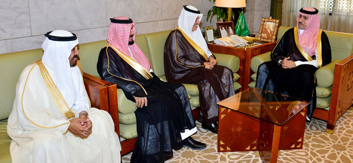 الأمير تركي بن عبدالله يستقبل أمين منطقة الرياض 