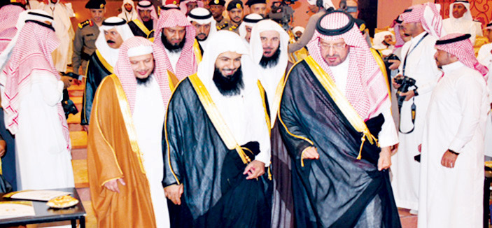 الأمير سعود بن عبدالمحسن يرعى حفل جائزة حائل للقرآن الكريم 
