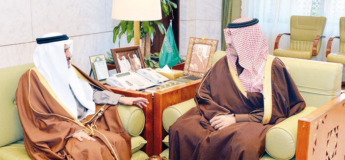 الأمير تركي بن عبد الله يستقبل وزيري الصحة والاتصالات وتقنية المعلومات وسفير المجر 