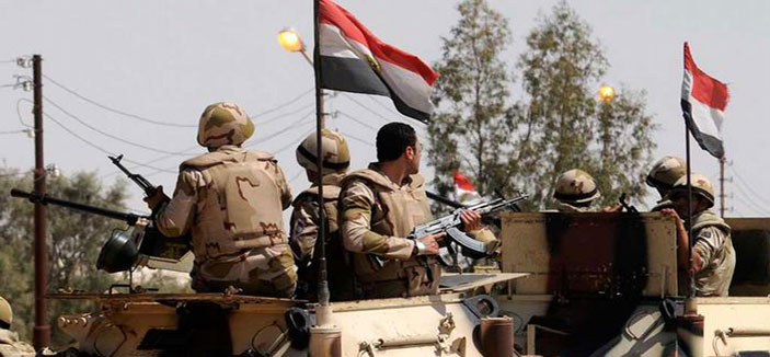 الجيش المصري يعلن تصفية 13 إرهابياً وضبط 388 آخرين 