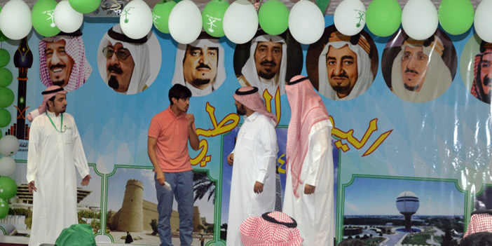  لقطات من الاحتفال باليوم الوطني بمكتبة الملك سعود في بريدة