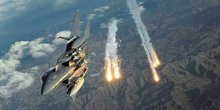  طيران التحالف يواصل استهداف مواقع الحوثيين