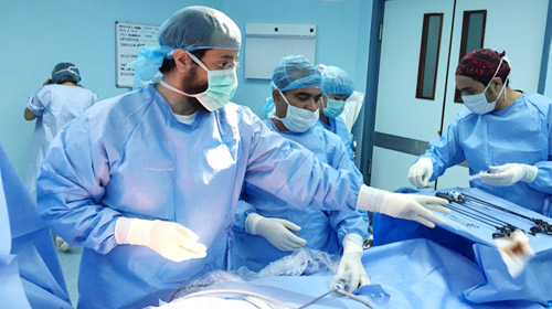 إجراء 9 عمليات جراحية بمستشفى بللحمر العام لأول مرة 