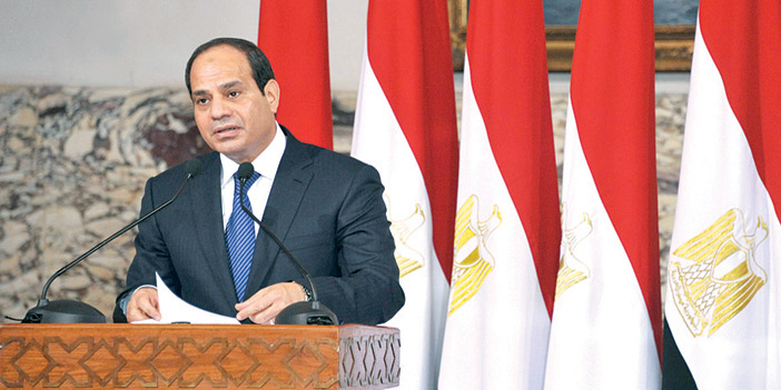  الرئيس المصري يتحدث أمام نواب ومسؤولين وصحافيين رداً على منتقدي الاتفاقية