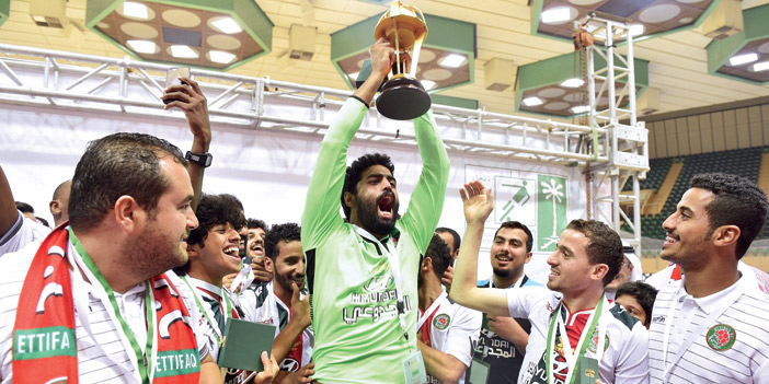  الاتفاق بطل أول دوري سعودي لكرة الصالات