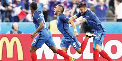 باييه يمنح فرنسا الفوز على رومانيا 2-1 في افتتاح أمم أوروبا 2016 