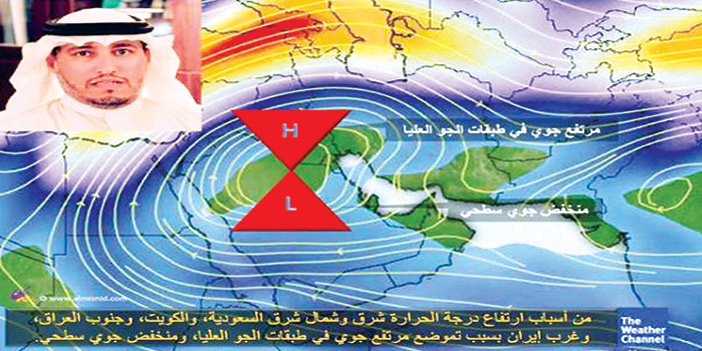  3 عوامل تدخل في ارتفاع درجة الحرارة في السعودية والكويت العراق