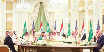 الملك: ندعم وحدة العراق واستقراره ونواجه معاً تحديات الإرهاب والتطرف 