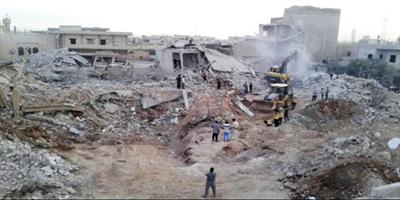 غارات روسية تقتل 51 سورياً في إدلب 