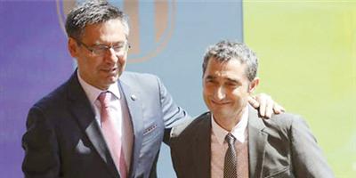 رئيس برشلونة يؤكد: «فالفيردي هو المدرب الذي نريد» 