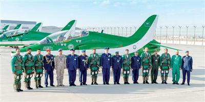 فريق الصقور السعودية يشارك بـ(7) طائرات في معرض دبي للطيران 