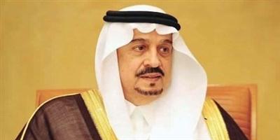 أمير منطقة الرياض يرفع التهنئة لخادم الحرمين بنجاح العملية الجراحية 
