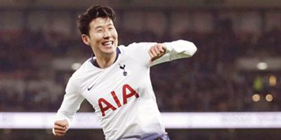 سون هيونج أفضل لاعب آسيوي خارج القارة 