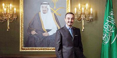 السفير السعودي في لندن يشيد بشجاعة مبتعث أنقذ بريطانياً من الغرق 