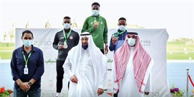 نواف بن محمد يحضر ويشيد بتنظيم بطولة شباب ألعاب القوى 