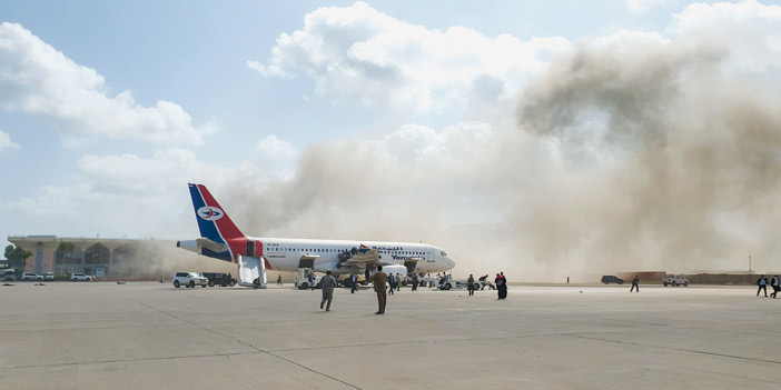 تقرير أممي يحمّل الحوثيين مسؤولية الهجوم على مطار عدن 