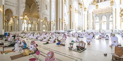 افتتاح مصليات توسعة الملك فهد والسطح بالمسجد الحرام 