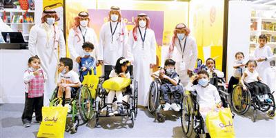 «يلو» تستضيف الأطفال ذوي الإعاقة في معرض الكتاب 