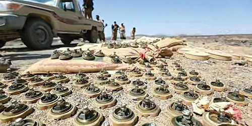  الحوثي يستهدف المدنيين بالألغام