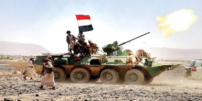  الجيش اليمني يعلن السيطرة على مواقع في مأرب