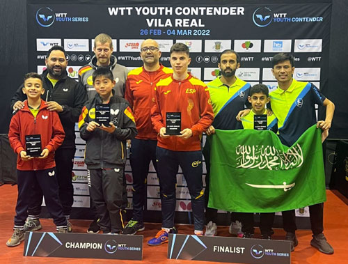 موهبة الفتح لكرة الطاولة يحقق فضية في بطولة الاتحاد الدولي (ITTF) 