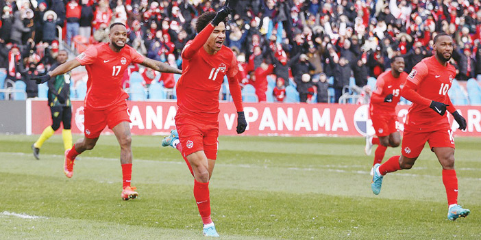 كندا تتأهل إلى نهائيات كأس العالم لكرة القدم بعد فوزها على جامايكا بـ 4 أهداف 