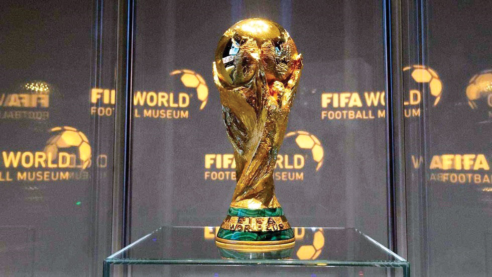 كأس المونديال تبدأ جولة حول العالم لزيارة 54 دولة 