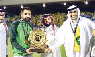 تتويج الخليج بطلاً لدوري يلو لأندية الدرجة الأولى للمرة الرابعة في تاريخه 