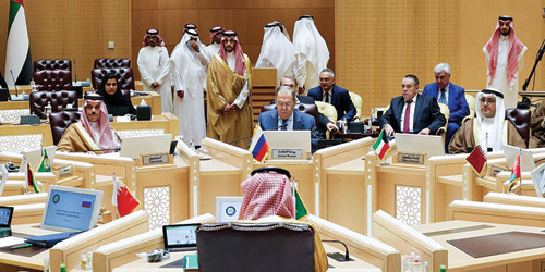 الوزاري المشترك استعرض العلاقات الخليجية - الروسية 