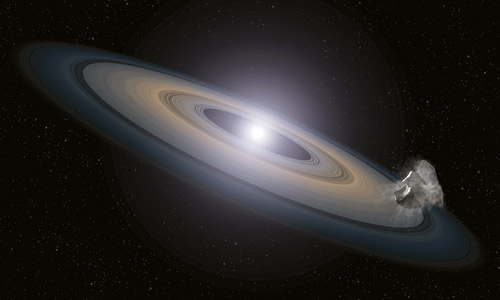 تلسكوب هابل: نجمٌ ميتٌ متورطٌ في «ابتلاع الكواكب» 