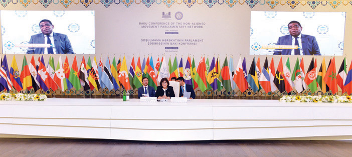انعقد في أذربيجان بمشاركة وفد مجلس الشورى 