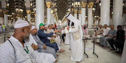 رئاسة المسجد النبوي تدشّن مبادرة «حياكم» 