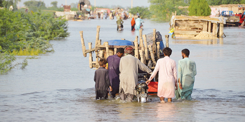 باكستان تدعو منظمة «شنغهاي» لمساعدتها في التغلب على كارثة الفيضانات 