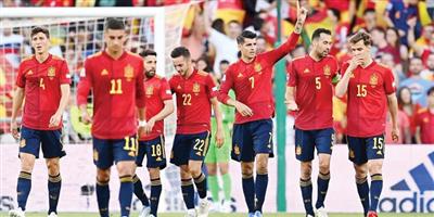 المنتخب الإسباني يواجه الأردن في آخر اختبار له 