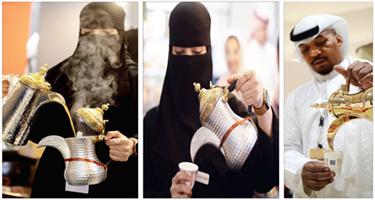 القهوة السعودية في ذاكرة زوَّار معرض الرياض الدولي للكتاب 
