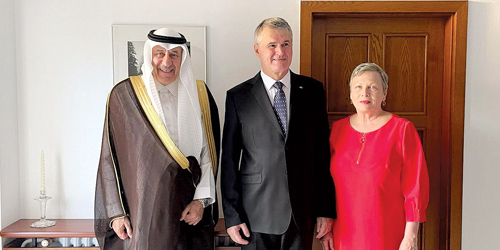 السفير الغريري يحضر فعاليات دبلوماسية بالمغرب 