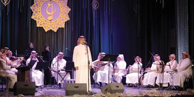الفرقة السعودية والكورال في مهرجان الموسيقى العربية بالقاهرة 