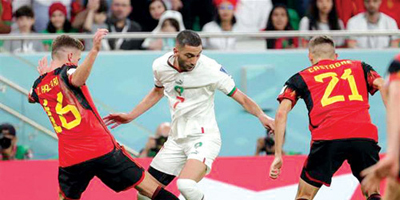 الصحف العربية تحتفي بالفوز الثمين للمغرب على بلجيكا في مونديال قطر 2022 