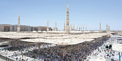 7 آلاف متطوّع يقدمون الخدمات لقاصدي المسجد النبوي بعدة لغات 