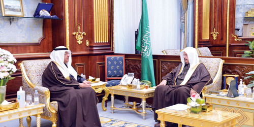 رئيس مجلس الشورى استقبل د.عصام بن سعيد 