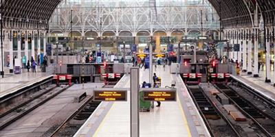 بريطانيا: تعطل حركة القطارات بين المدن بسبب إضراب عمال السكك الحديد 