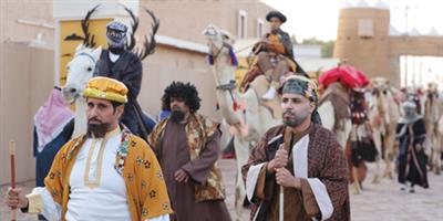 «قافلة الإبل» تستهوي زوار مهرجان شتاء درب زبيدة 