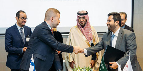 توقيع 7 اتفاقيات تعاون بين شركات سعودية وفنلندية 